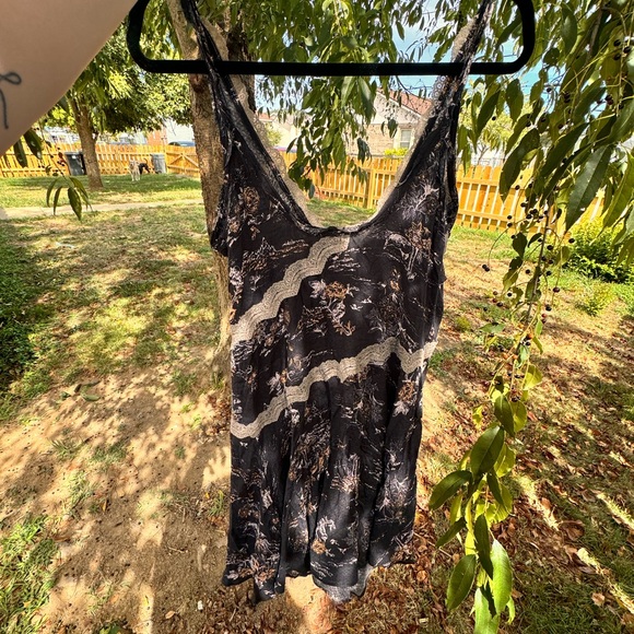 FREE PEOPLE INTIMATELY Slip My Mind Printed Trapeze Dress - Picture 7 of 14